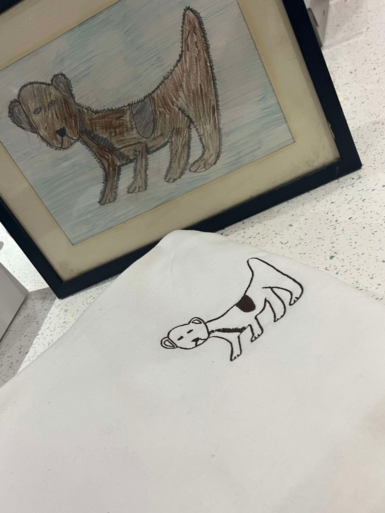 Embroidered Custom Line Art Hoodies and Sweatshirts - Twin Flame Custom