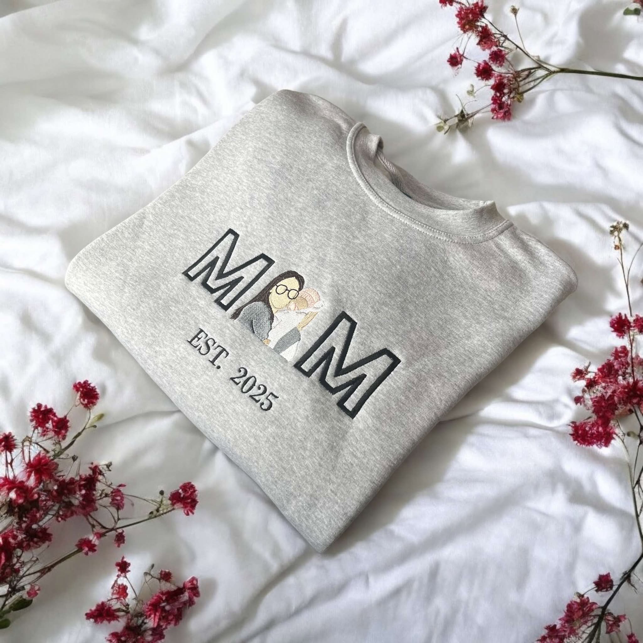 Embroidered Varsity Coloured Custom Hoodies and Sweatshirts - Twin Flame Custom