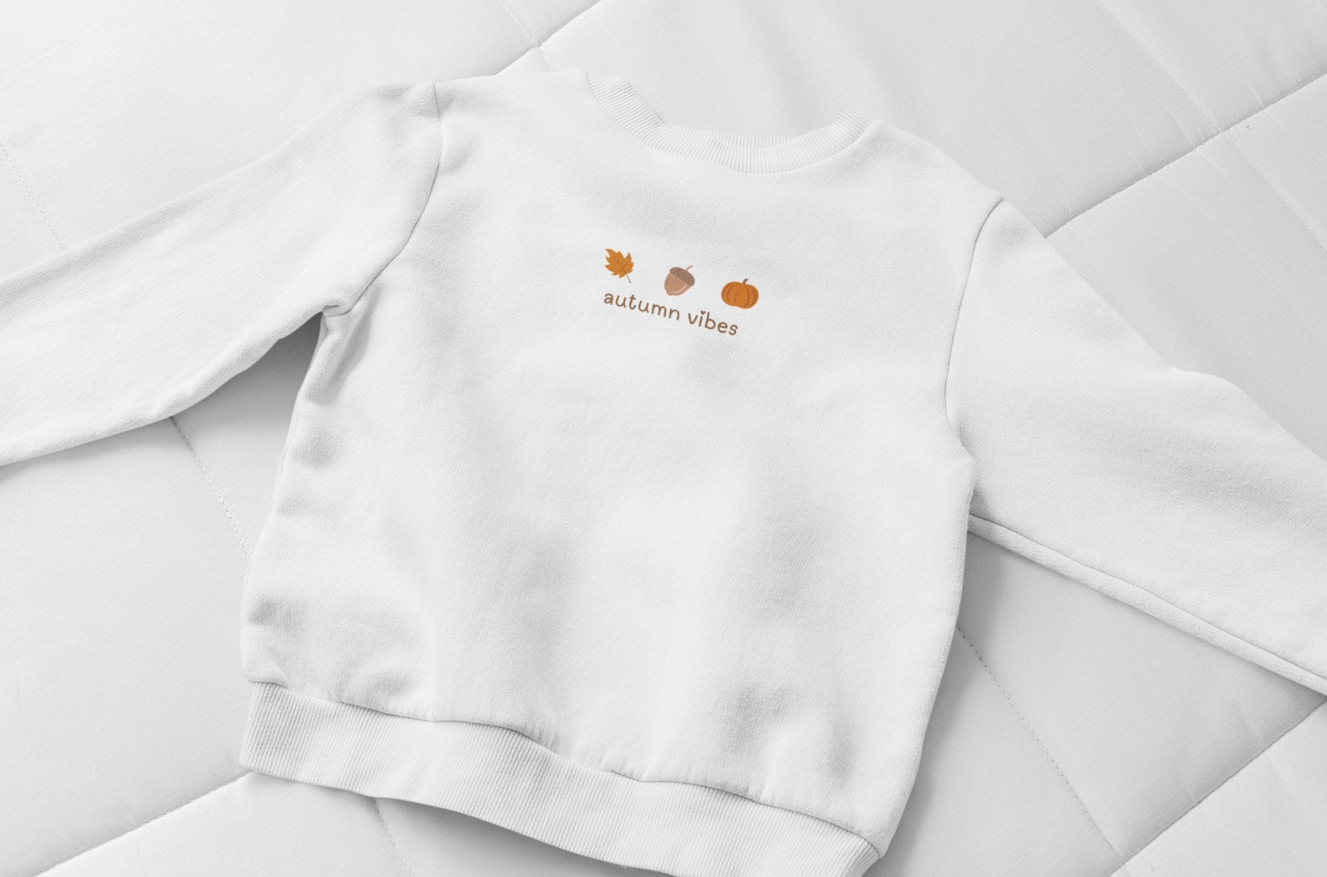 Autumn Vibes Sweatshirt (printed) - Twin Flame Custom