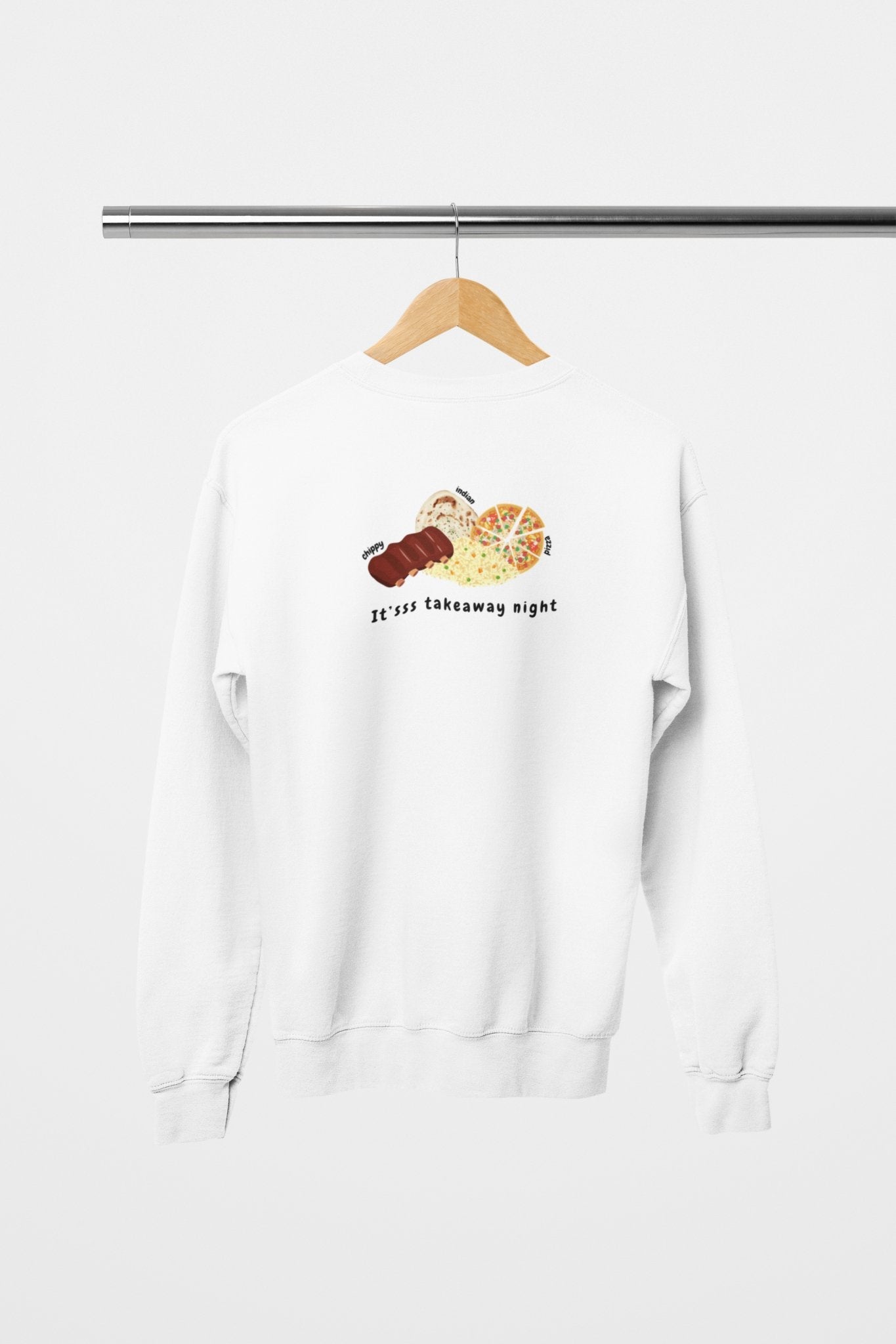 Becki Jones It's Takeaway Night Hoodie - Twin Flame Custom