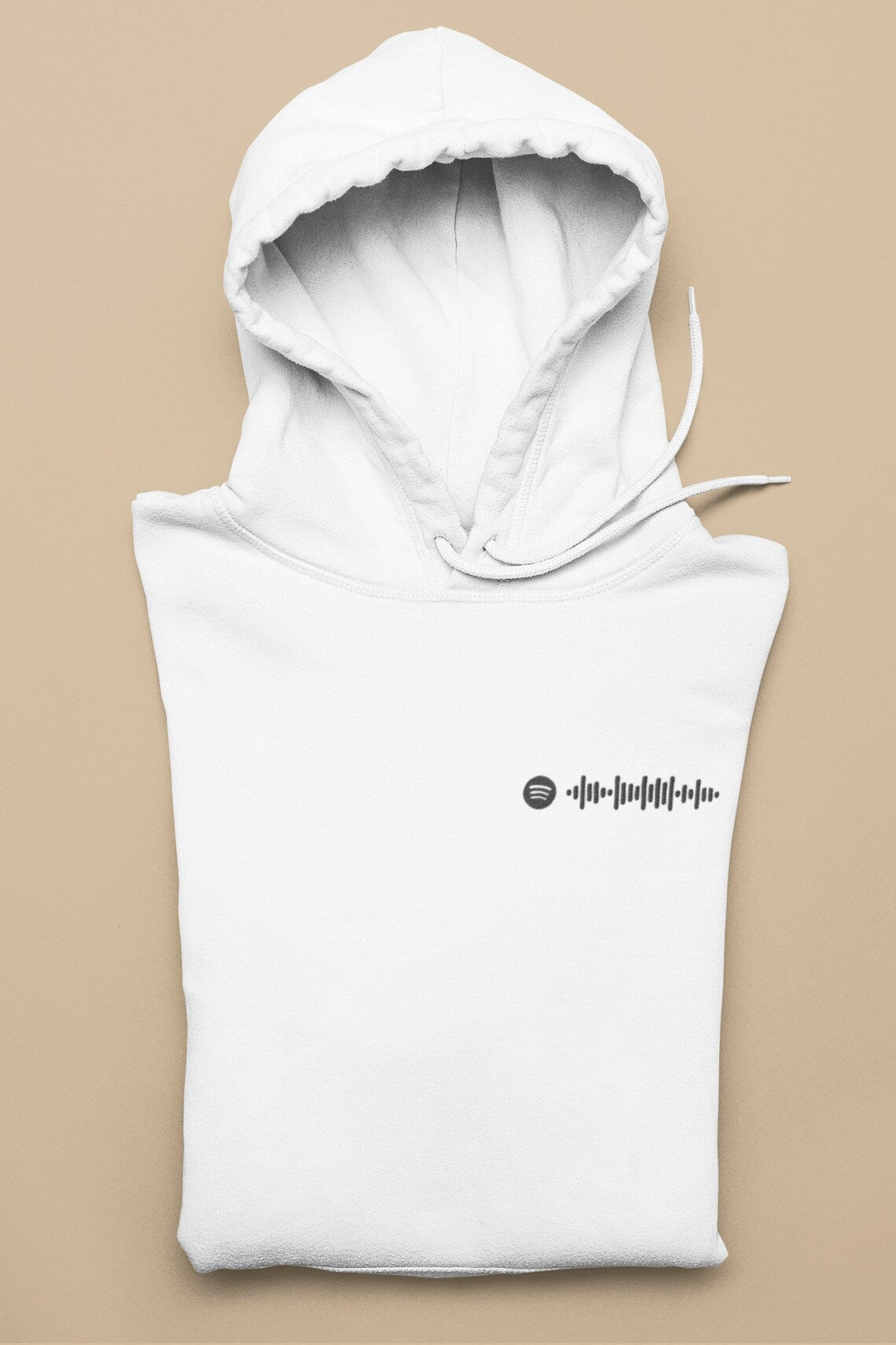 Embroidered Spotify Song Hoodie - Twin Flame Custom