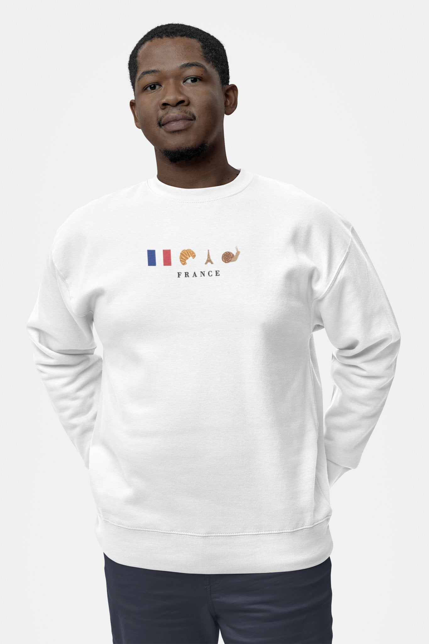 France Location Sweatshirt - Twin Flame Custom