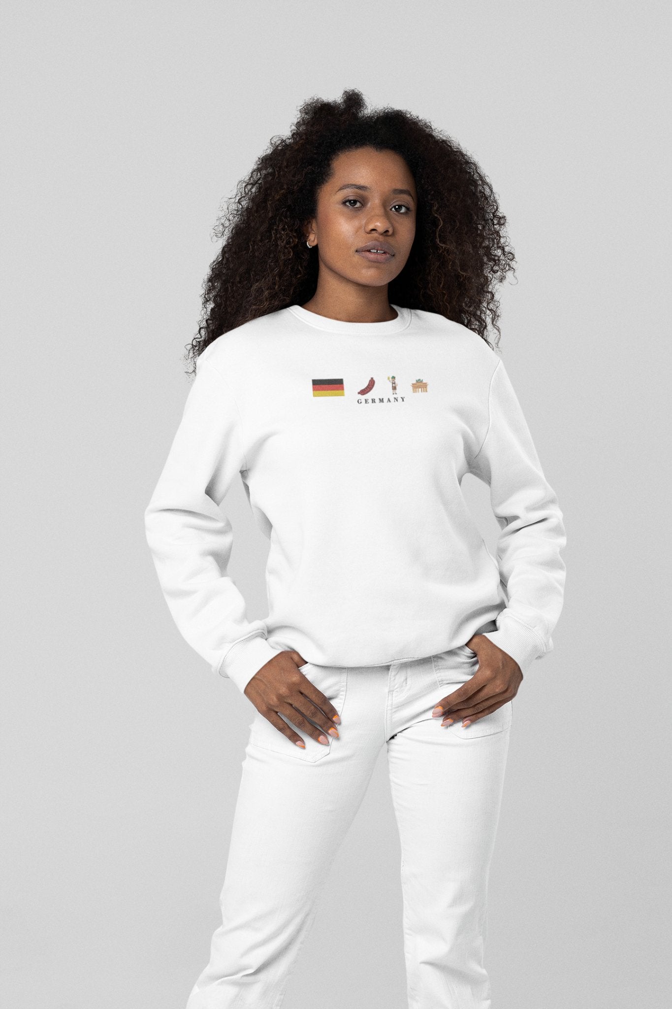 Germany Location Sweatshirt - Twin Flame Custom