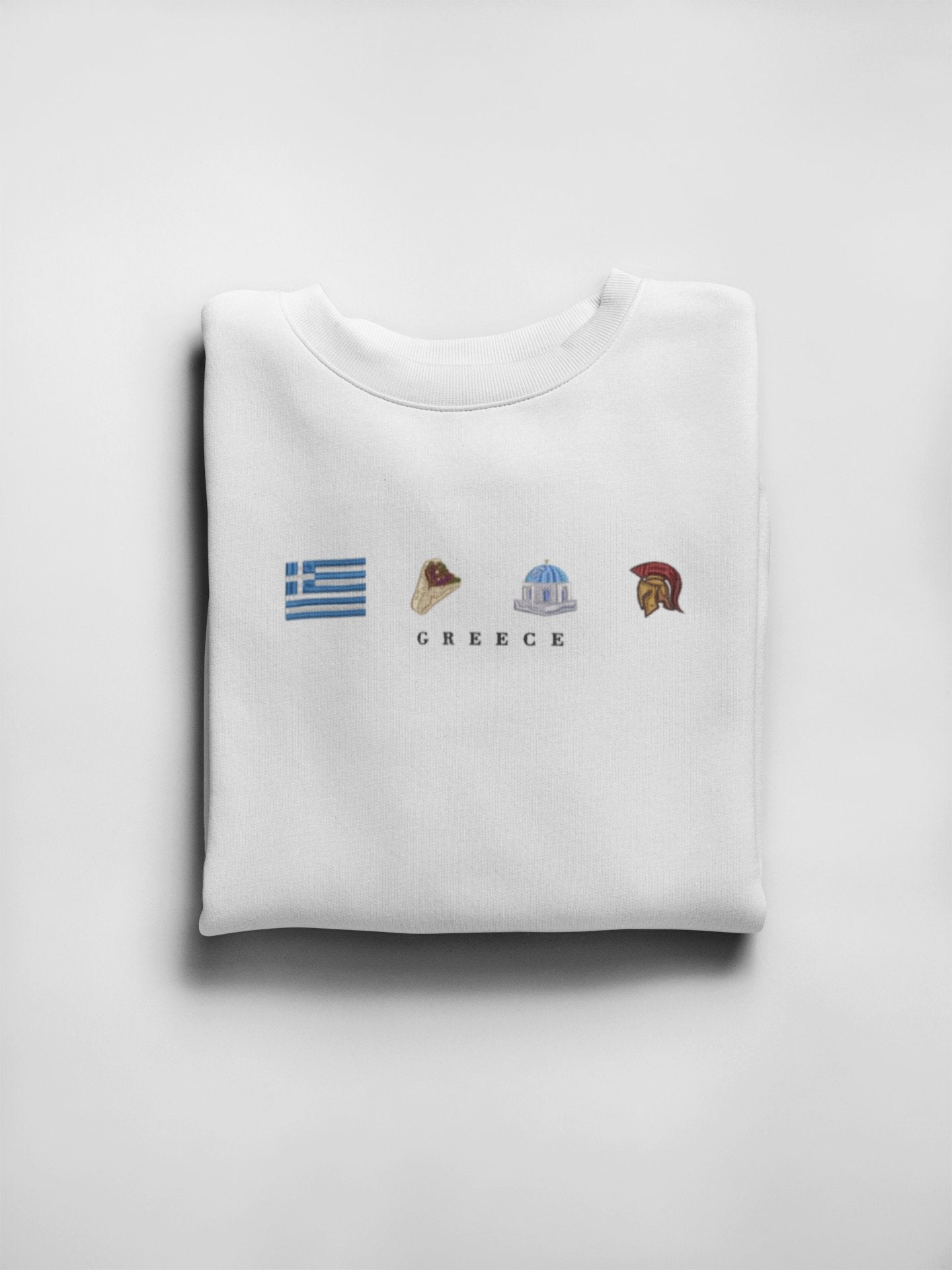 Greece Location Sweatshirt - Twin Flame Custom