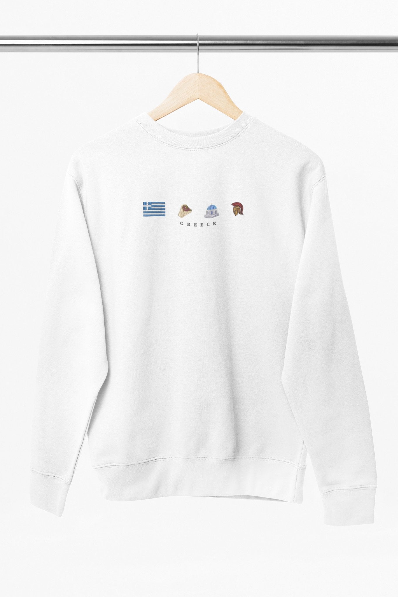 Greece Location Sweatshirt - Twin Flame Custom