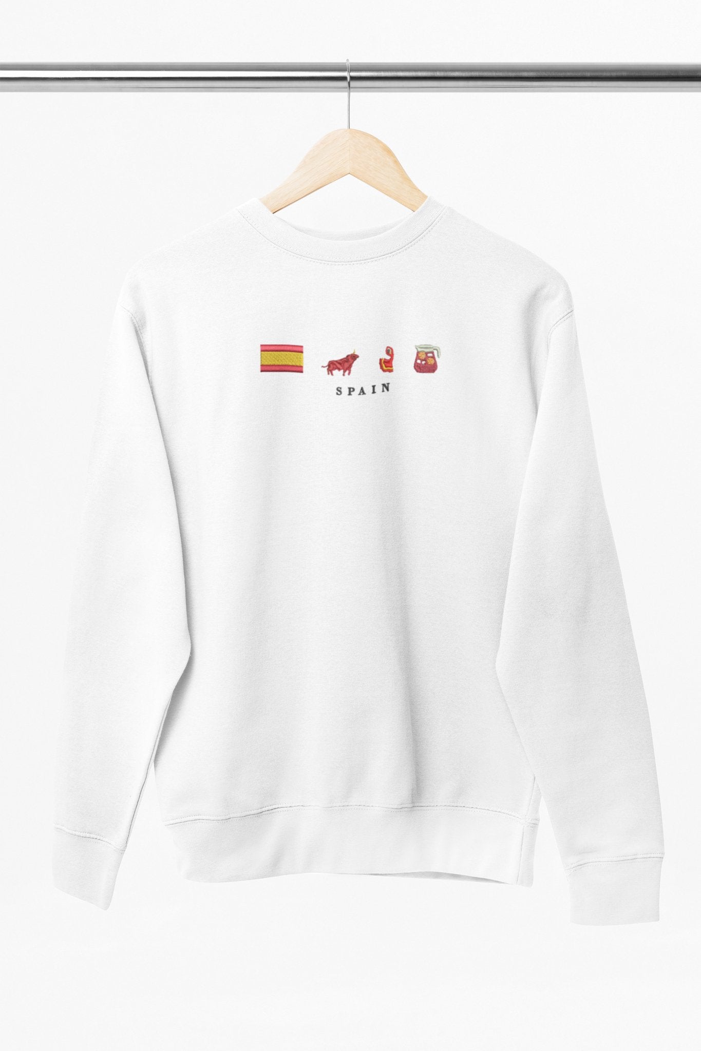 Spain Location Sweatshirt - Twin Flame Custom